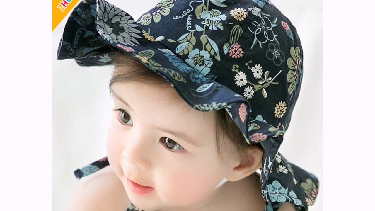 หมวกเด็ก​น่ารัก หมวกเด็กผู้หญิง หมวกบังแดด​ หมวกกันแดด​ | Review