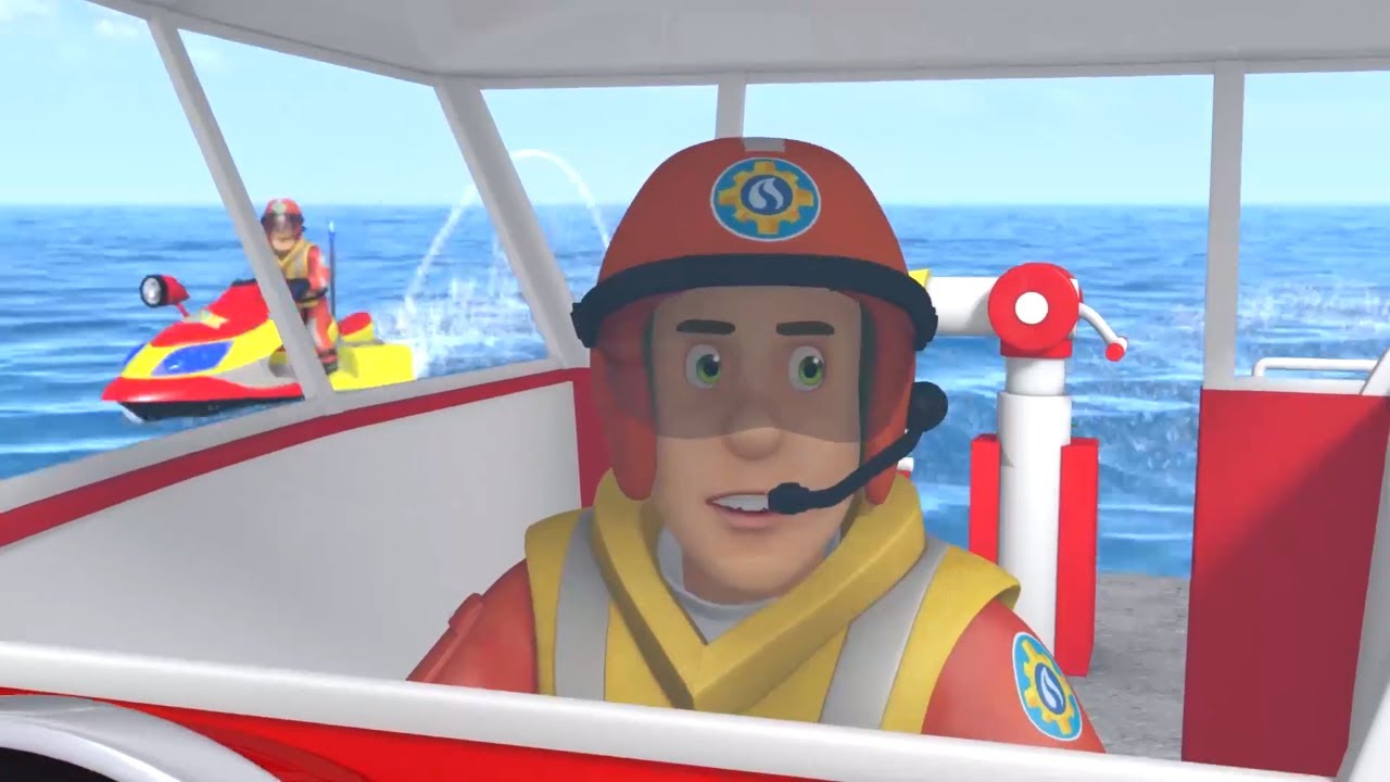 kids cartoons on netflix Fireman Sam | Ocean on Fire 🚒🔥1 Hour Compilation | Kids Movie | Videos for Kids