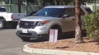 LAPD unmarked Ford Explorer/LAPD swat team car