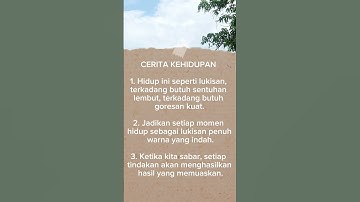 CERITA KEHIDUPAN [SENTUHAN LEMBUT]✓