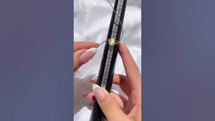 How To Make Beautiful Bead Wire Wrap Ring 🤍 | Wire Wrap Jewelry Business 🔗 @custombypearll