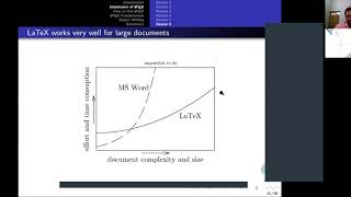 A talk on Introduction to  LaTeX in a Faculty Development Program