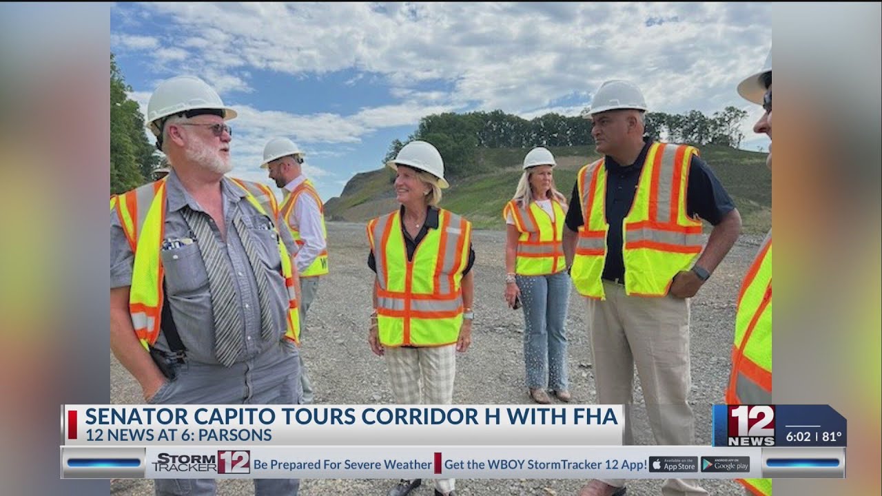 Sen. Capito brings federal highway administrator to tour Corridor H project
