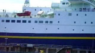 MV Caribou arriving in North Sydney, Nova Scotia