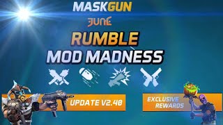 Maskgun | Rumble | Mod Madness | Completed Start - Finish | ✌ Guide