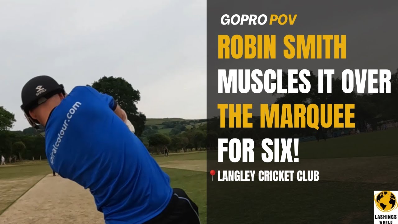 GARGANTUAN SIX Clears The Marquee! - Lashings at Langley Cricket Club