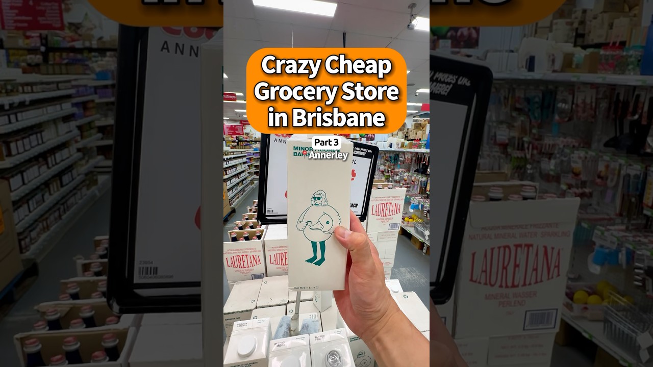 CRAZY CHEAP 24/7 GROCERY SHOP IN BRISBANE! 