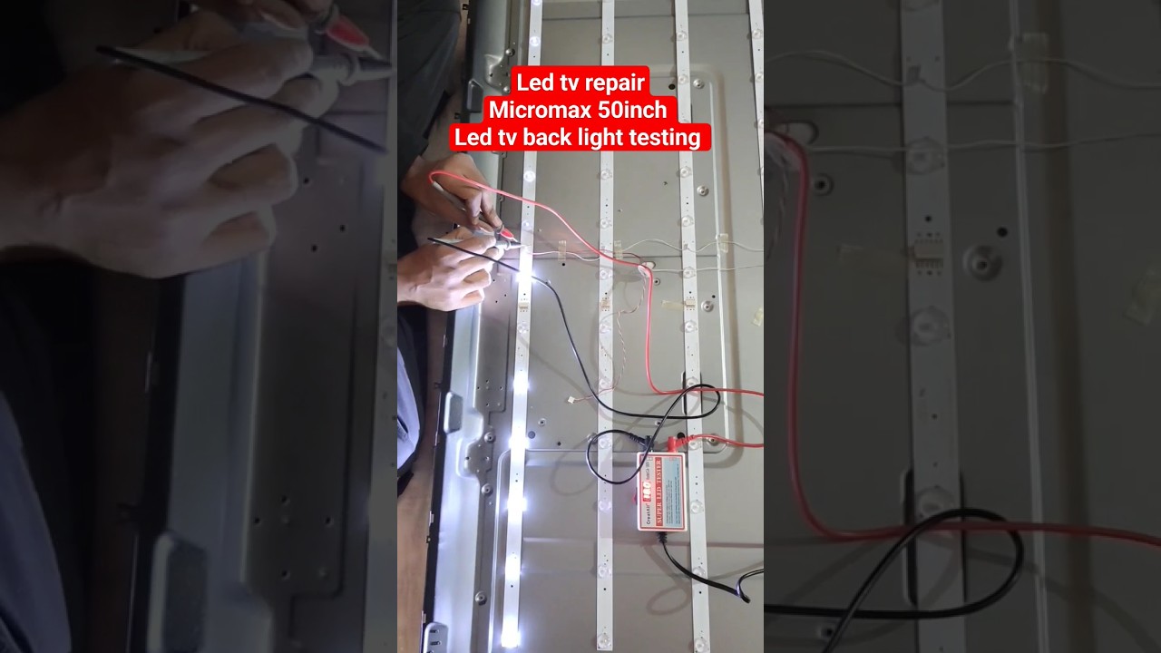 led tv backlight testing and repair 