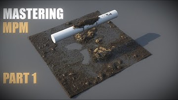 Houdini 20.5 MASTERING MPM - Part 1 - Basic Setup #mpm  #houdini