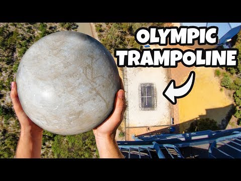 atlas-stone-vs.-olympic-trampoline-from-45m!