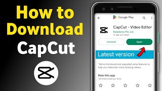 How To Download CapCut in Android Phone || CapCup Download Kaise Kare in Mobile Phone || 2023 screenshot 3