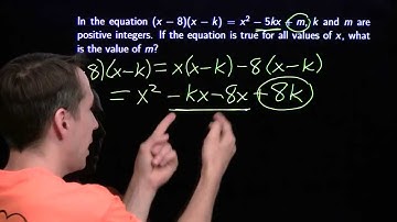 MATHCOUNTS Mini #38 - Solving Quadratic Equations using Substitution Simplification