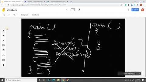 C Functions - User Defined Function (part 01)