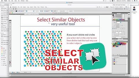 How to Select Similar Objects in Illustrator