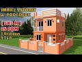 25 SQM | SMALL 2 STOREY HOUSE DESIGN with ROOF DECK | 3 BEDROOM | 2 T&B