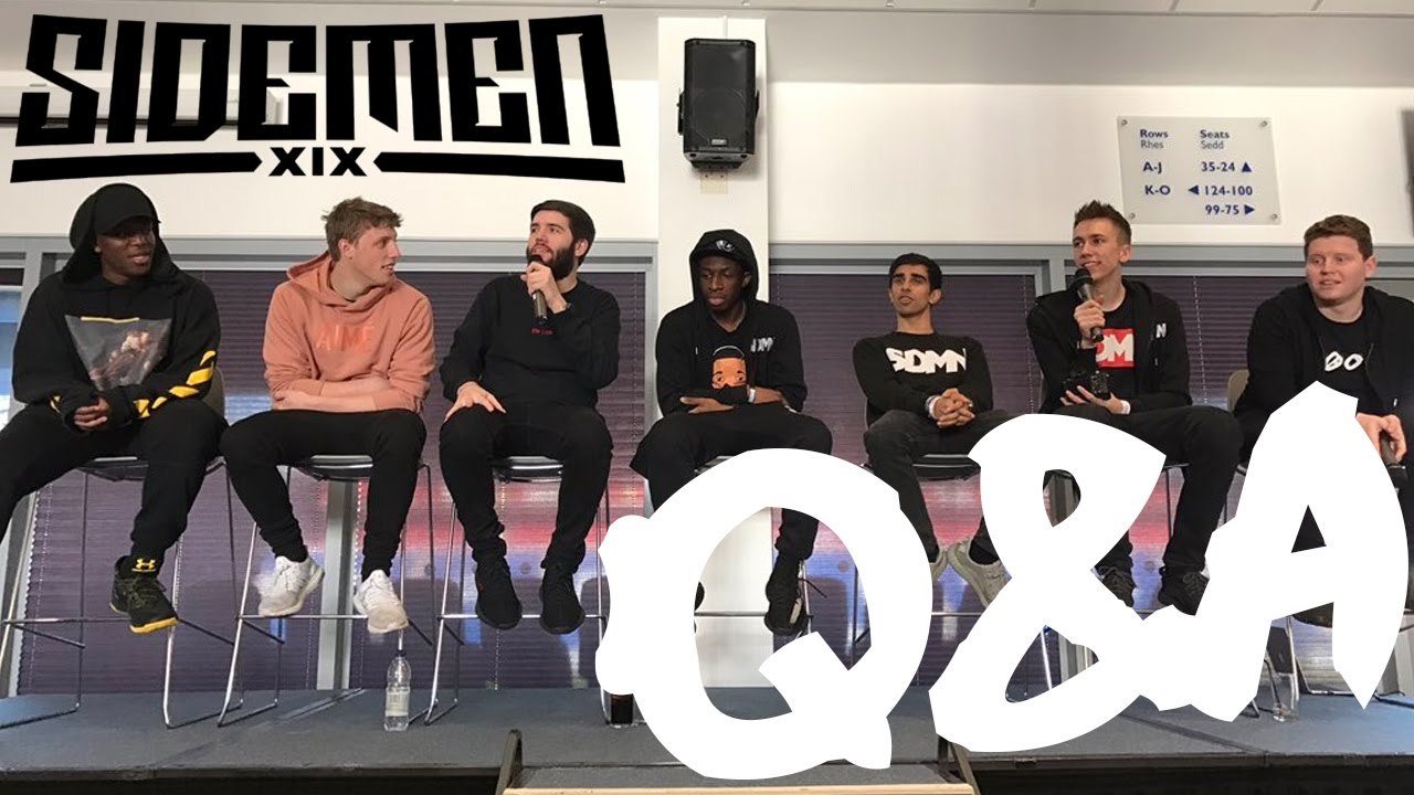 SIDEMEN Q&A || Cardiff VIP Event || 2 April 2017