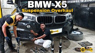 Suspension Noise Issue In BMW X5 | Full Suspension Overhaul | BMW X5 Suspension Replacement |MotoFyx