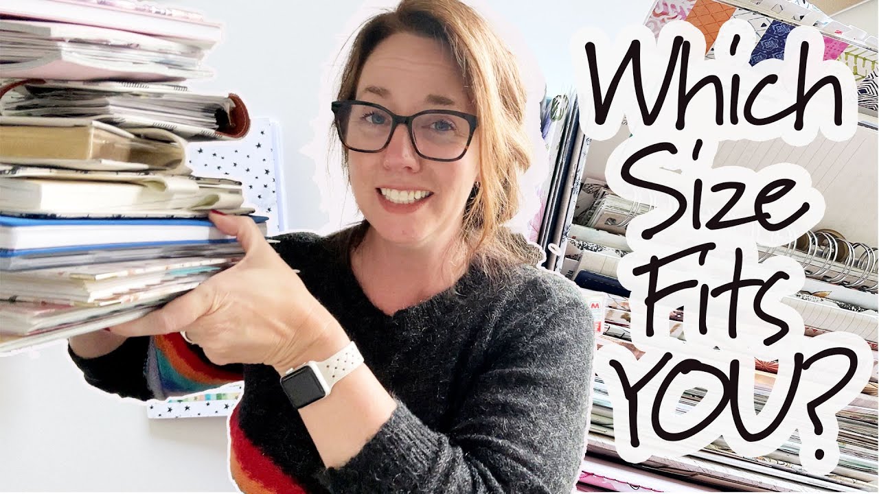 Planner Sizes: Find the Best Fit for Your Planning & LifeStyle - YouTube