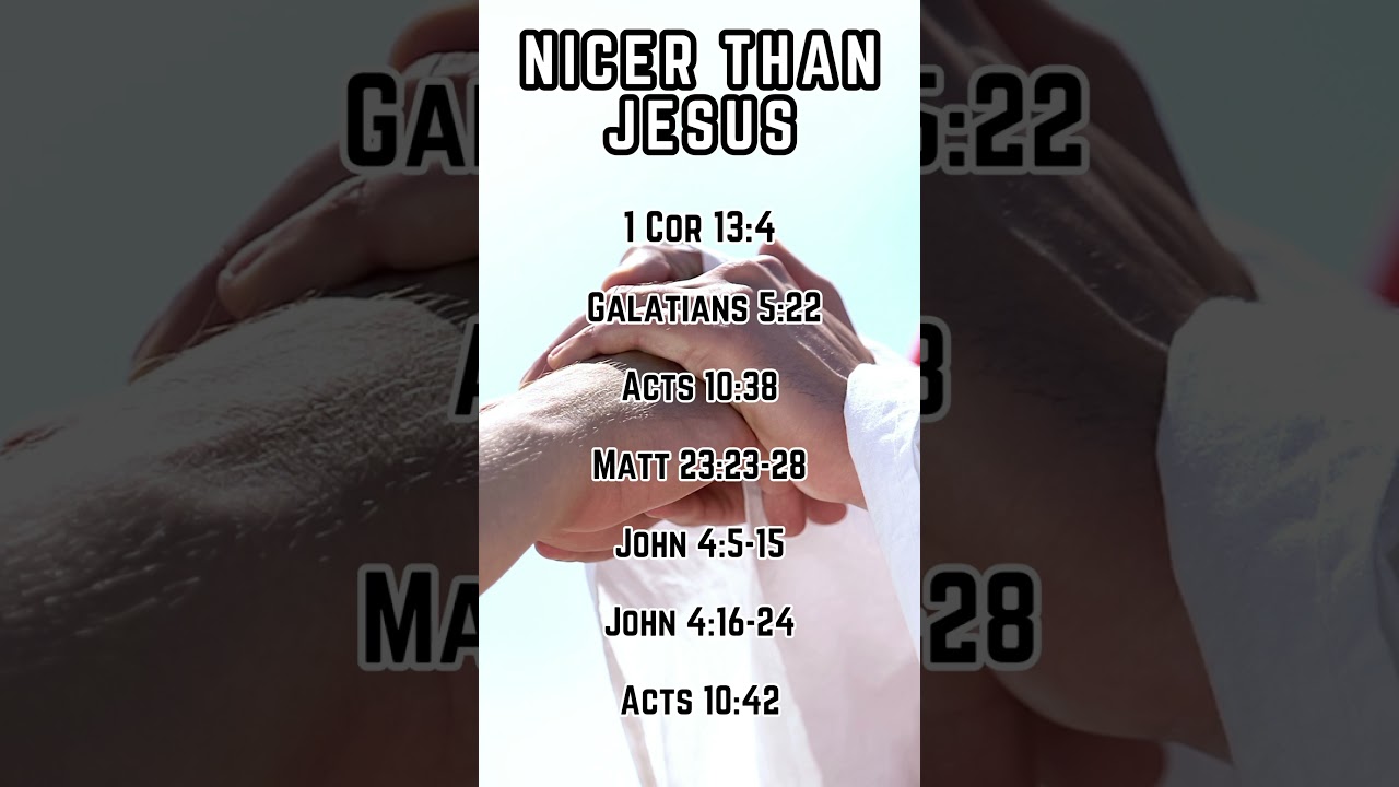 Sunday Morning Preview: Nicer Than Jesus