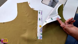 Trendy Neckline For Kurti Full Cutting and Stitching || Beautiful Neck Design For Kurti