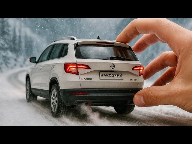 1/18 Skoda Karoq Diecast Model Car Unboxing & Detailed Close Look
