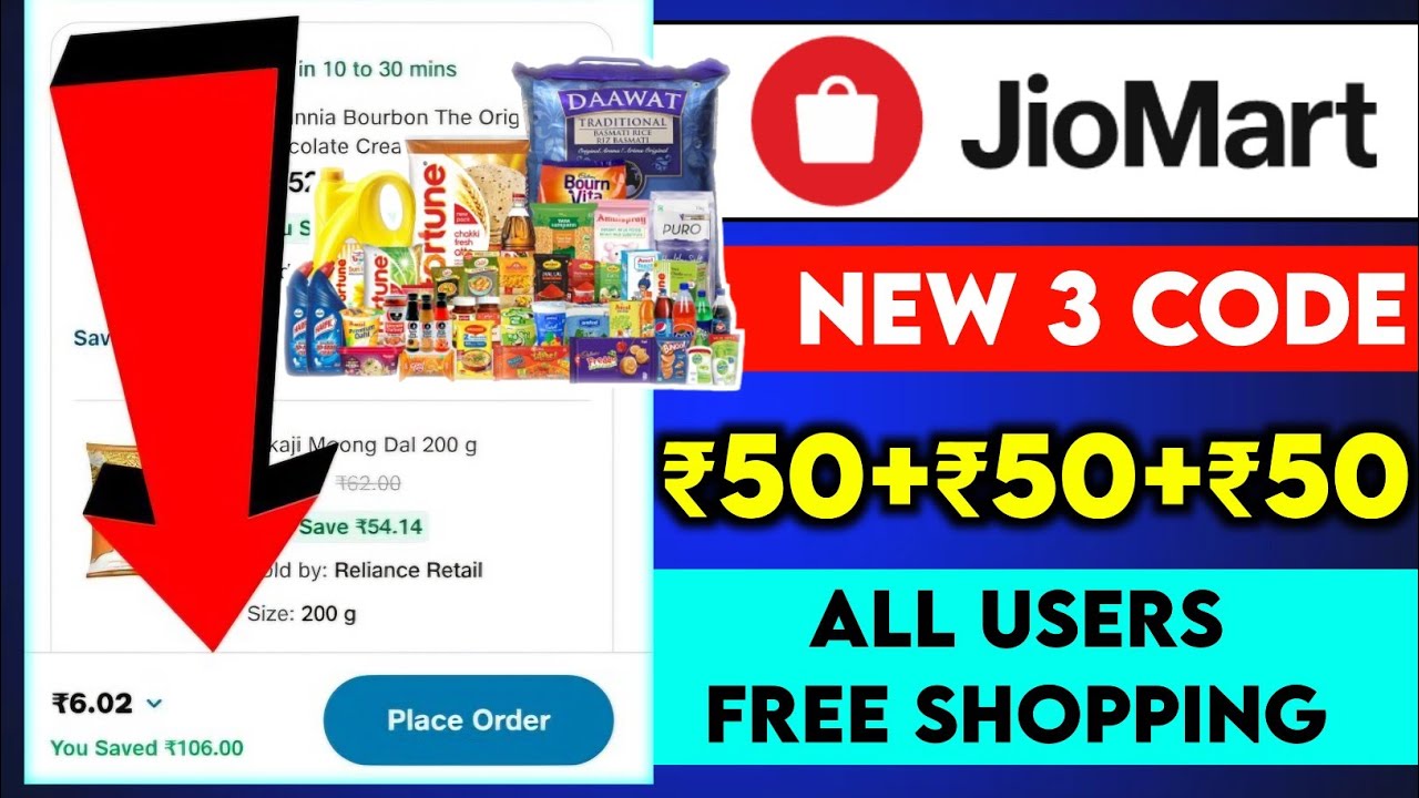 Jiomart New Coupon Code Today | Jiomart Coupon Code For All | Jiomart 100 Off Coupon Code 2026