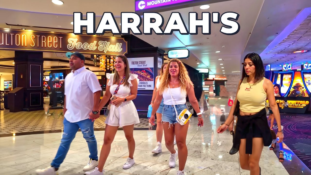 Harrah's Las Vegas Walk - August 2025 - Las Vegas Strip