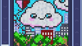 Pixel Flow Level 1259 Very Hard Solution Walkthrough