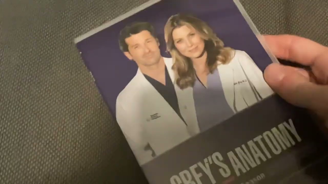 Grey´s Anatomy The Complete Sixth Season DVD nordic retail unboxing