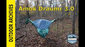 The worlds most comfortable Hammock? Amok Draumr 3.0 Overview