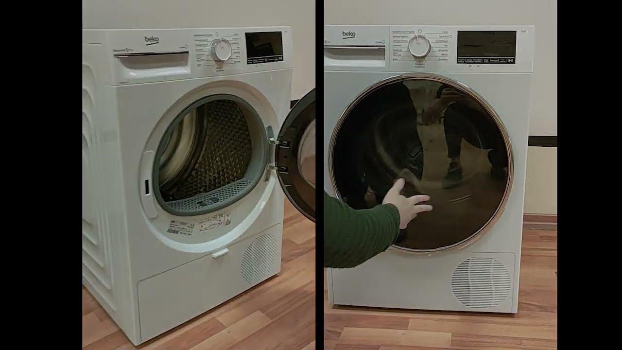 How to reverse your Beko tumble dryer door by Beko YouTube