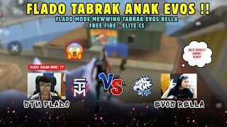 FLADO VS EVOS BELLA‼️MODE CS - FREE FIRE