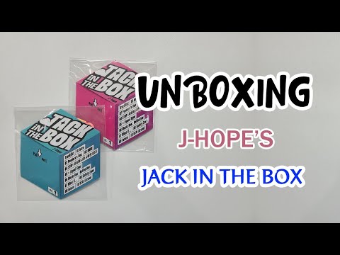 Tradução do vídeo do unboxing do Jimin Jack in the box HOPE
