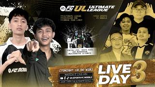 🔴 [LIVE] FC Mobile Ultimate League 2026 - FC Mobile Kategori Kreator Day 3
