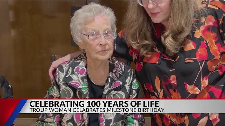 'Live for the Lord': Troup woman celebrates 100th birthday with church, family
