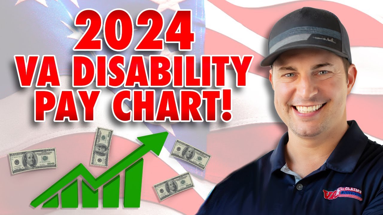 2024 VA Disability Pay Chart 3.1 COLA Increase! YouTube