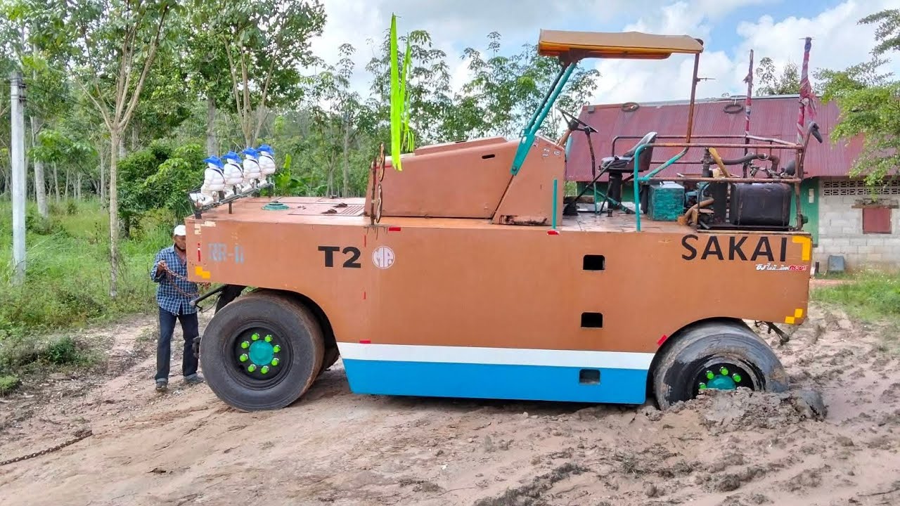 #ทำถนน #เครื่องจักรหนัก 