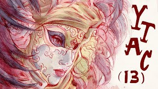 Carnival of Venice Watercolor Painting (YTAC 13)