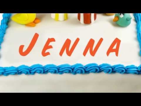 Happy Birthday Jenna