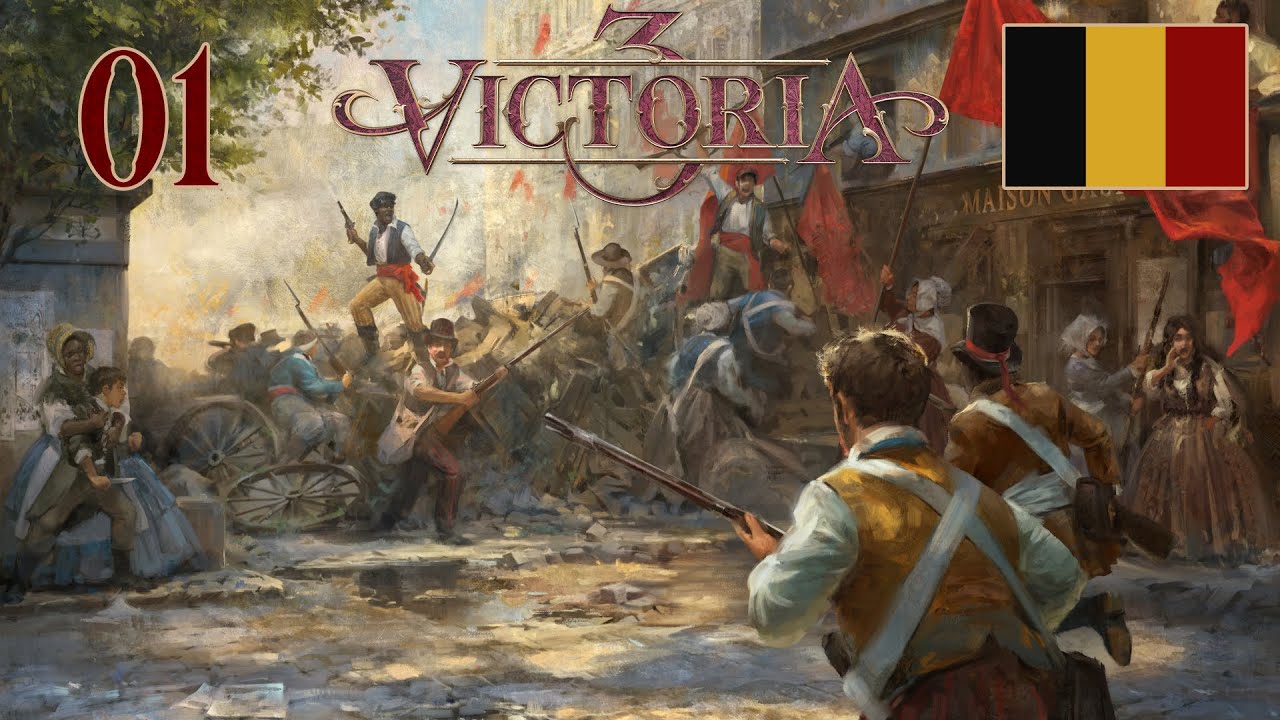 Victoria 3 [01] - Nouvelle partie avec la Belgique ! Vers la formation du BENELUX !