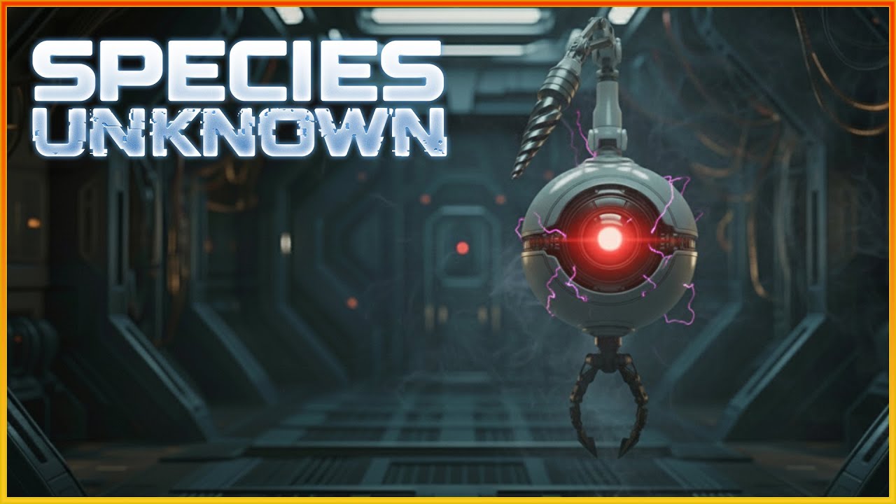 Не позволяйте этому СМЕРТОНОСНОМУ роботу уничтожить ваш мозг. Вид: Неизвестный.