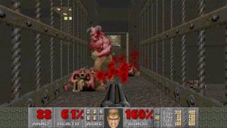 Final Doom - The Plutonia Experiment - Map04 - Caged - UV Difficulty [HD]