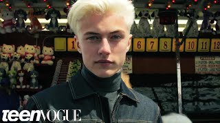This Is What It's Like To Go on a Date to Coney Island with Lucky Blue Smith