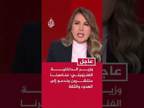 وزير الداخلية الفنزويلي: عناصرنا منتشرون وندعو إلى الهدوء والثقة