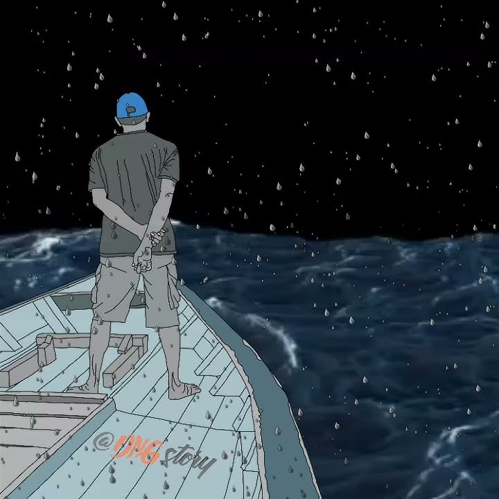 Story WA animasi 'Anak Lelaki'