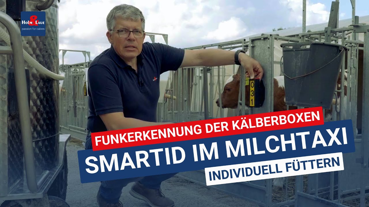 SmartID – Futterkurven und intelligentes Kälbermanagement mit dem MilchTaxi