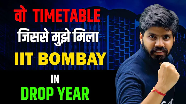 Time Table that Got me into IIT Bombay in Drop Year 🔥| MY Secret Daily Study Routine | eSaral