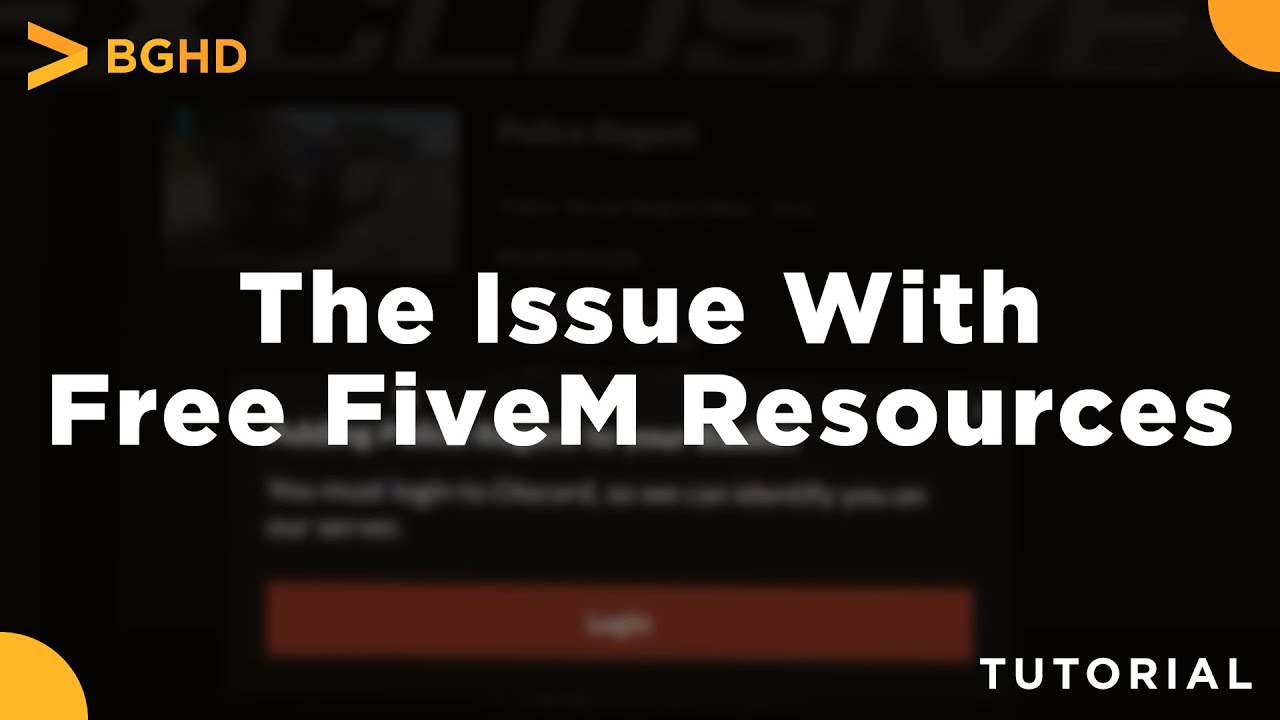 The Issue With Free FiveM Resources in 2025
