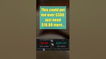 Making $300 per shift on DoorDash! Well, almost! #