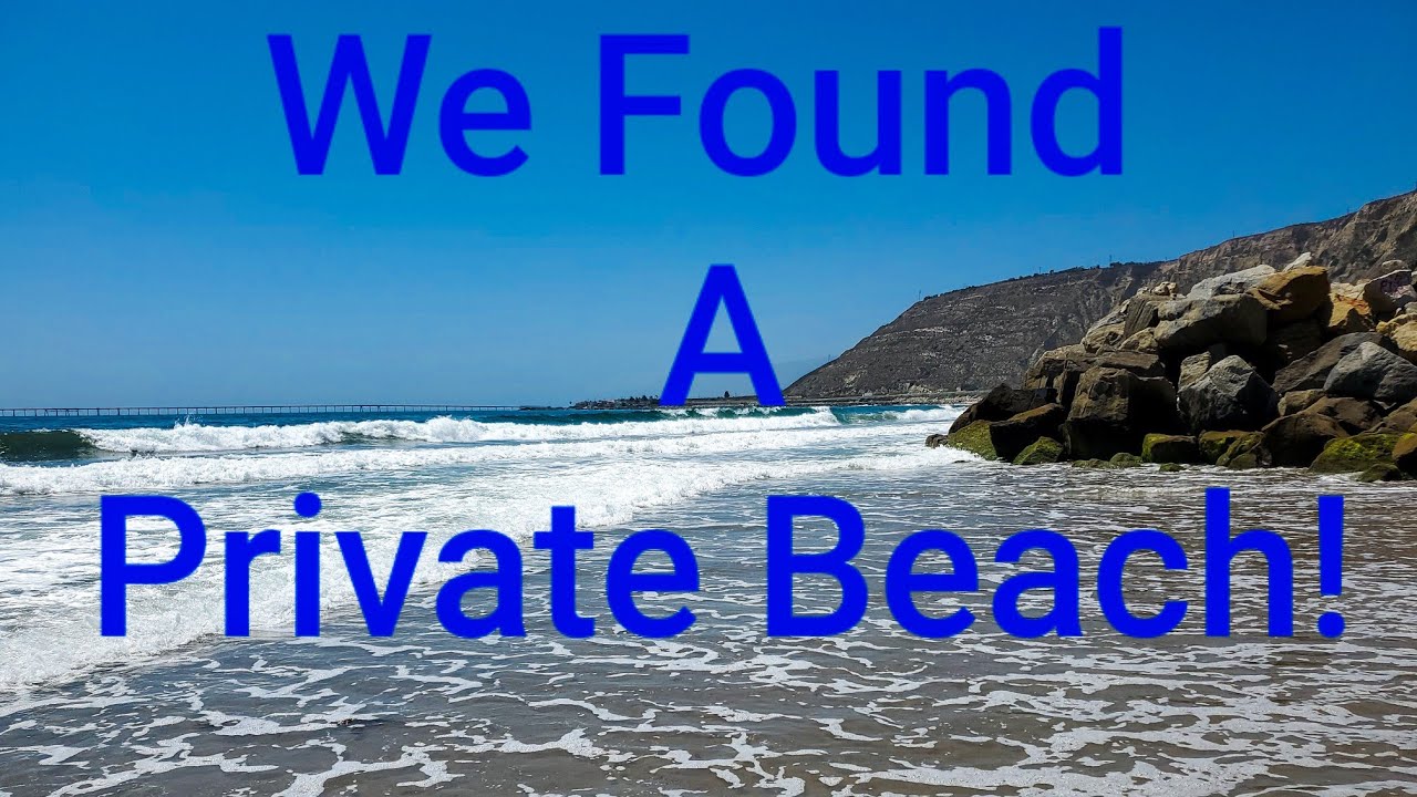 Rincon Parkway Ventura California Best Rv Camping Faria Beach, Beacon's Beach Found a Private Beach
